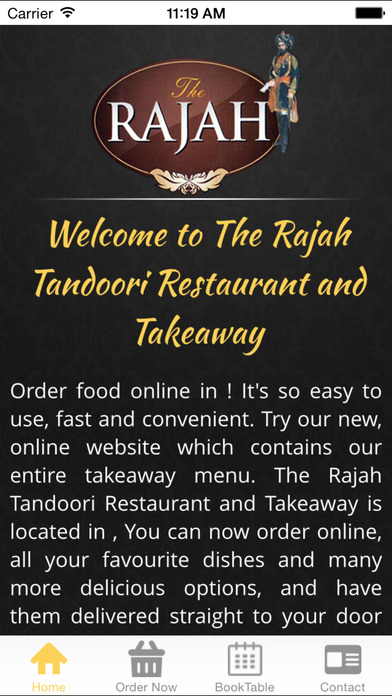 The Rajah Tandoori Restaurant screenshot 2
