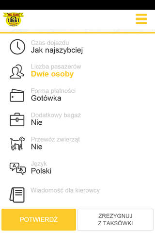 Blues Taxi Wrocław screenshot 3