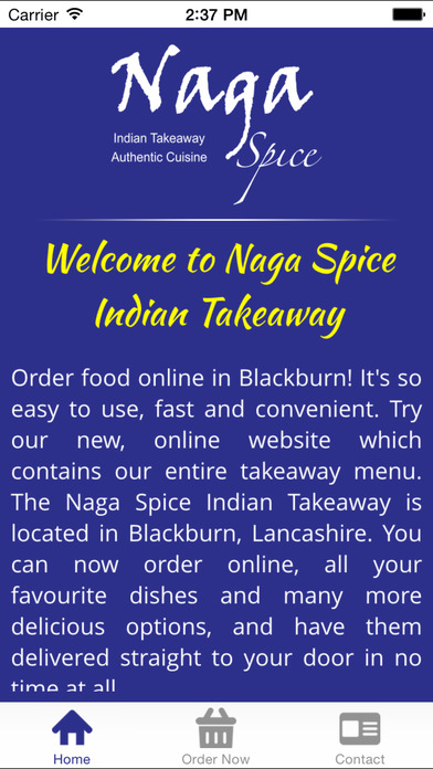 Naga Spice Indian Takeaway screenshot 2