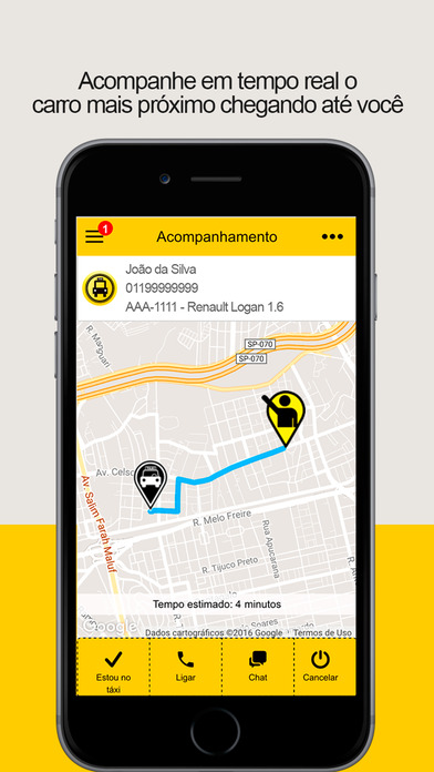 Alpha City Taxi Taboão screenshot 4