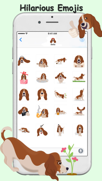 BassetMoji - Basset Emojis screenshot 2