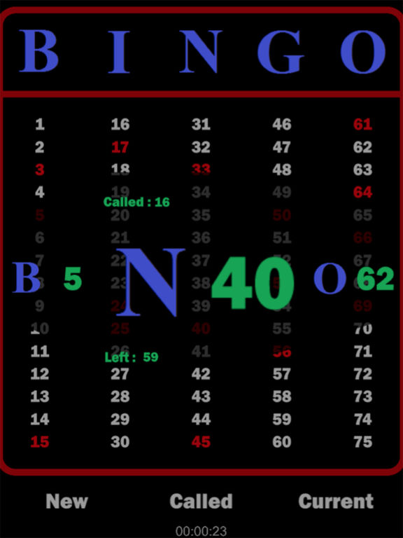 online bingo caller 90