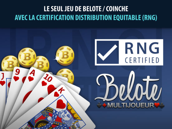 Игра Belote Multijoueur - Belote et Coinche