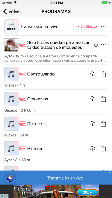 Radio Cadena Mi Gente 700 AM screenshot 4