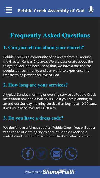 Pebble Creek Assembly of God screenshot 2