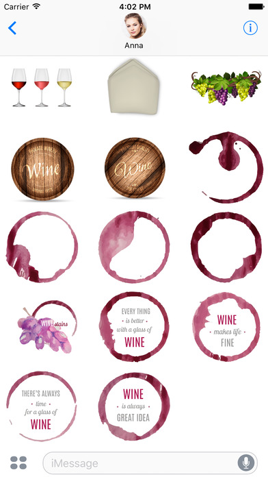 Wine Lover Stickers screenshot 2