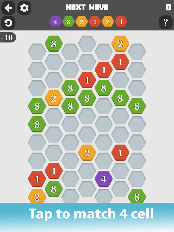 Hexagon - Connect Number на iPad