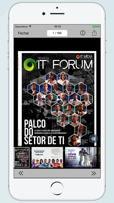 Revista IT Forum screenshot 4