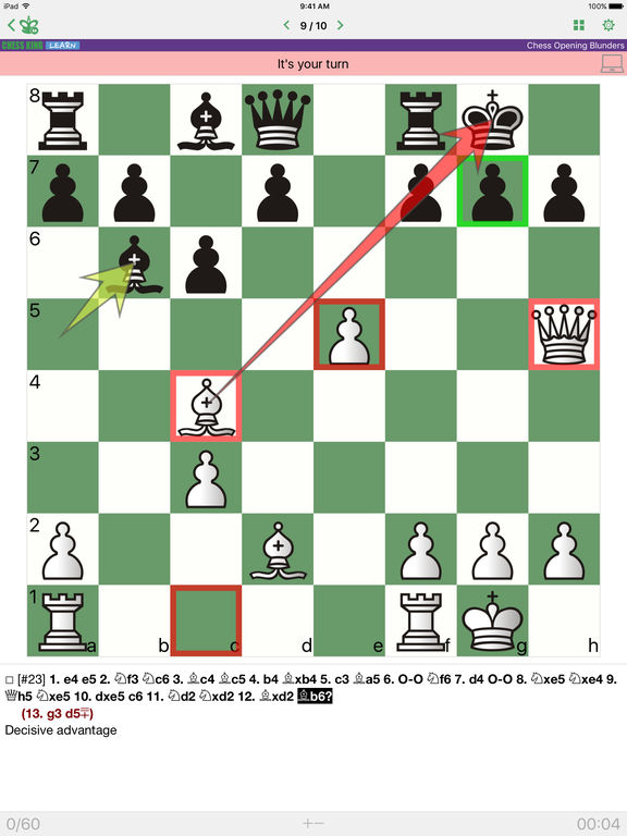 Chess Opening Blundersscreeshot 1