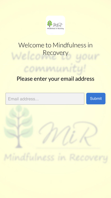 Mindfulness in Recovery screenshot 2