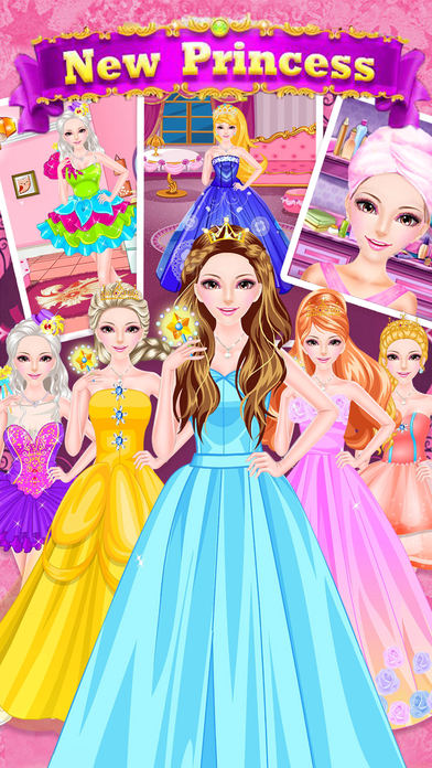Fashion Pearl Princess Salon-Fun&Free Girls Games screenshot 2