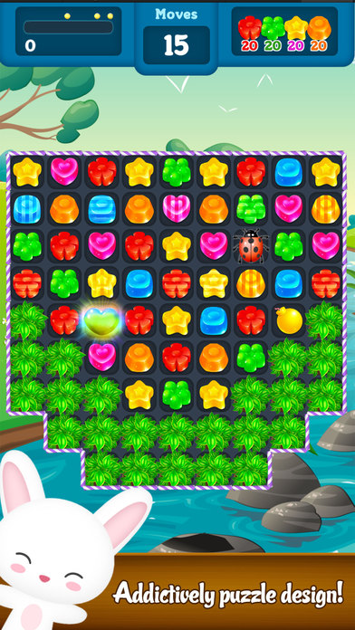 Candy Gummy Heroes - Match 3 Blast King screenshot 4