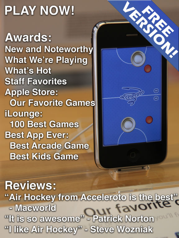 Screenshots of Air Hockey Gold for iPad