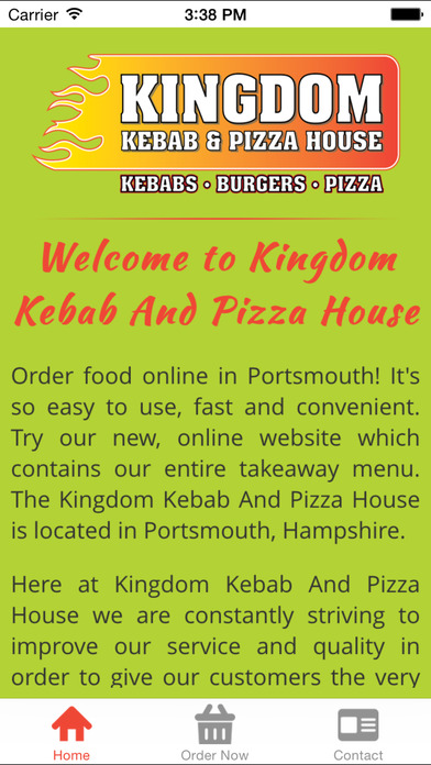 Kingdom Kebab And Pizza House screenshot 2