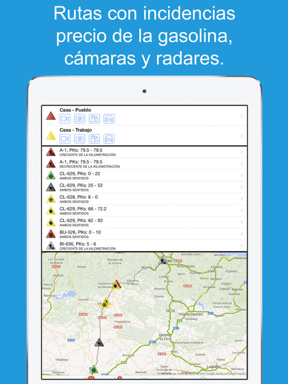 Captura de pantalla del iPad 3
