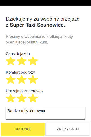 Super Taxi Sosnowiec screenshot 4