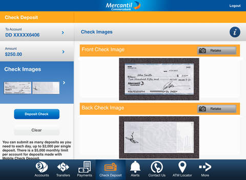 Amerant Mobile for iPad screenshot 3