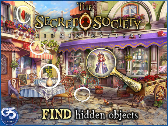 the secret society hidden objects