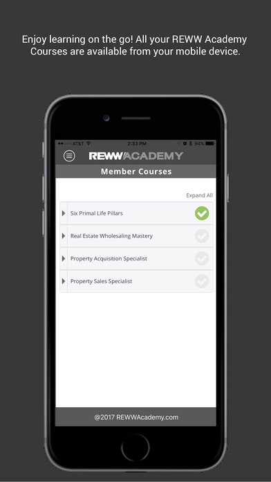 REWW Academy screenshot 2