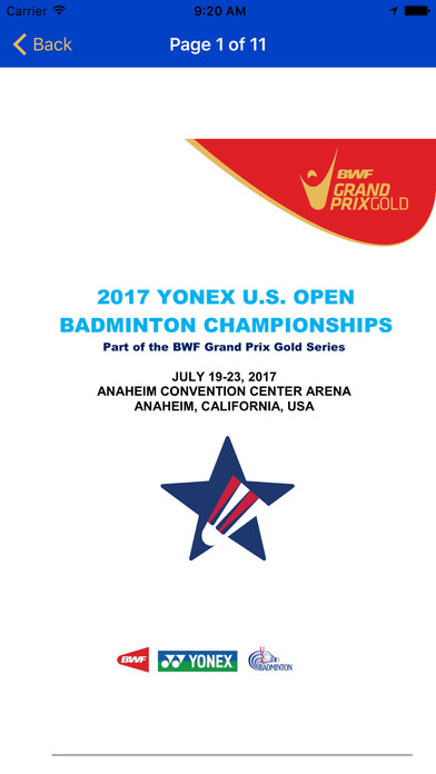 2017 Yonex US Open Badminton screenshot 4