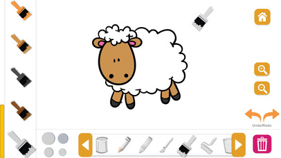 动物涂鸦画画板-幼儿童填色游戏 screenshot 4