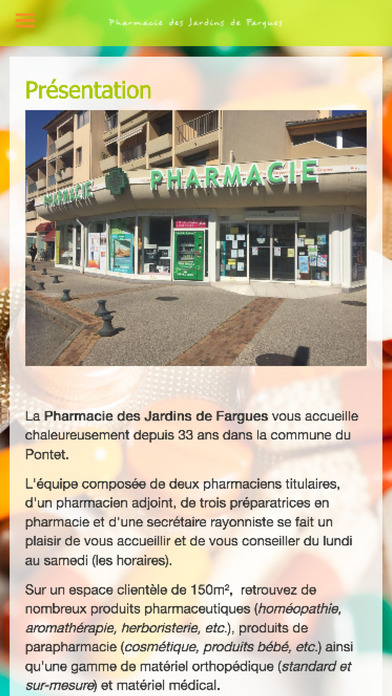 Pharmacie Jardins de Fargues screenshot 4