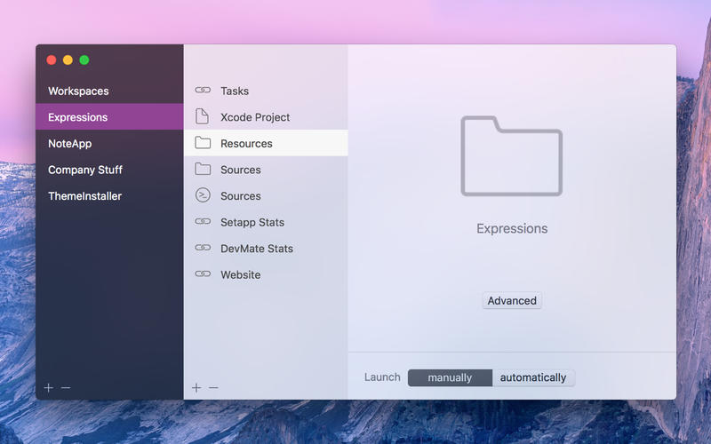 Workspaces 2.0.3 Mac 破解版 - 优秀的工作空间快速切换工具