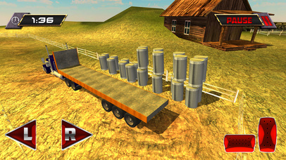 Steel Transporter Truck Sim - 3D Driving screenshot 2