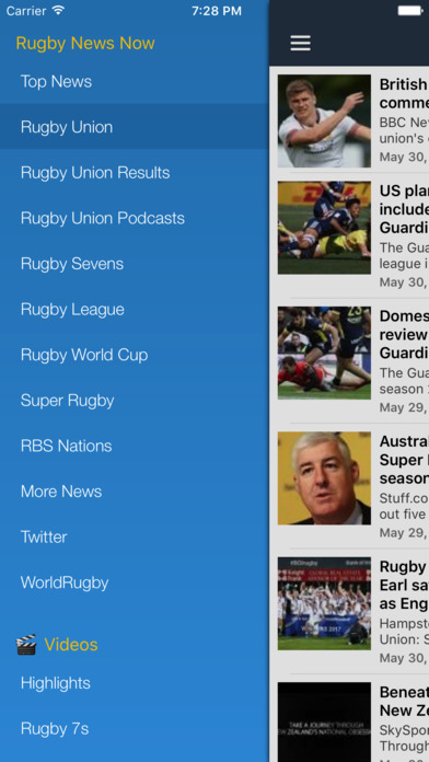 Rugby News Now - Union, League & World Cup Updates screenshot 2