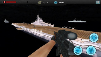Combat Navy Marineship - Gunship Shooter screenshot 2