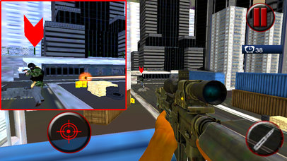 Terrorist City Traffic sniper Shooter 3D screenshot 2