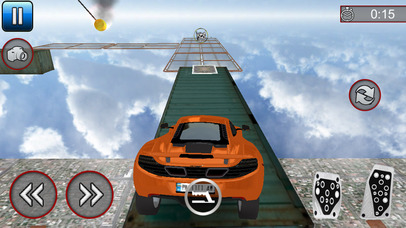 Racing Stunts Impossible Track screenshot 2