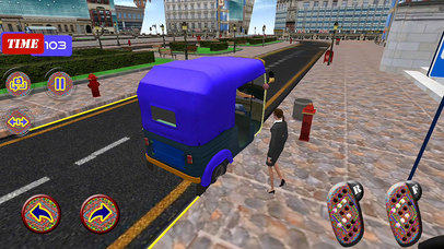 City Auto Rickshaw Racing Game screenshot 2