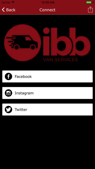 IBB Van Services screenshot 4