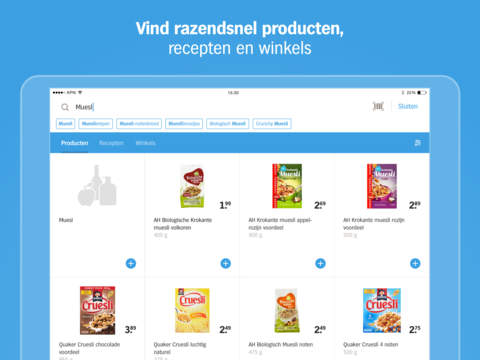 Appie voor tablet van Albert Heijn screenshot 4