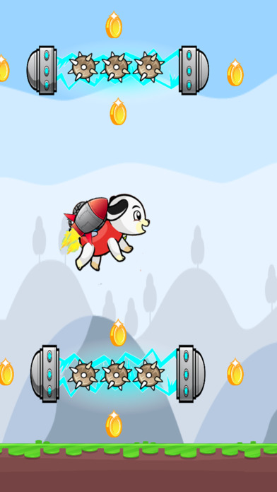 paw flappy puppy bubbles screenshot 3
