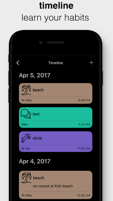 Lifecycle - Time tracker screenshot 3
