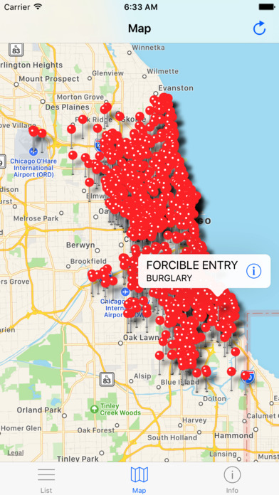 Chicago Crimes - Reported Incidents Of Chica Crime screenshot 2