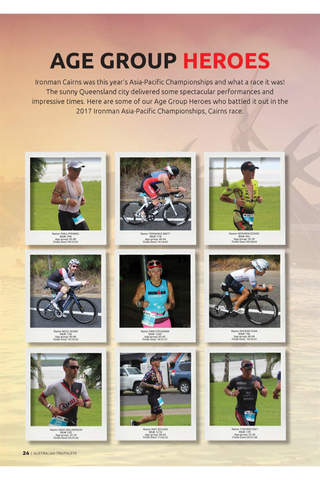 Australian Triathlete Magazine screenshot 3
