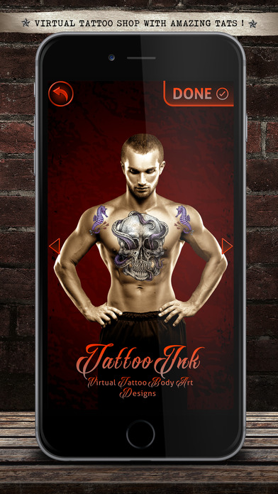 TattooInk – Virtual Tattoo Body Art Designs screenshot 3