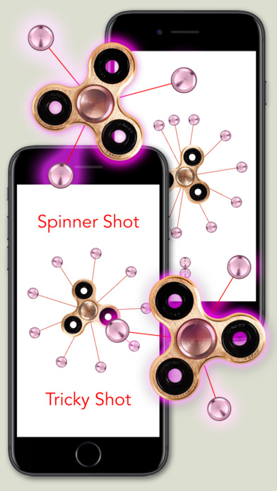 Spinner Shot - Tricky Shot of Fidget Spinner Theme screenshot 2