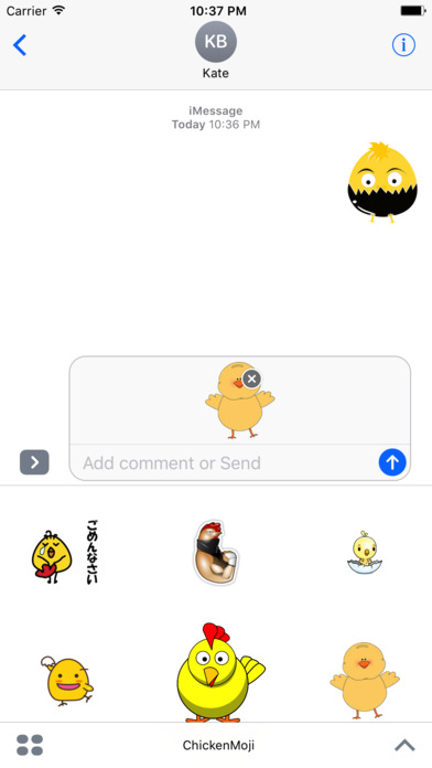 ChickenMoji- Chicken Emoji & Stickers screenshot 3