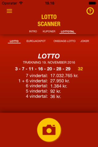 Lotto Scanner DK screenshot 4