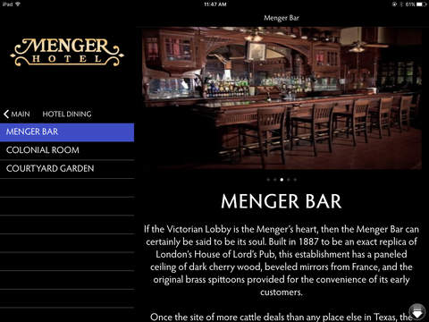 Menger Hotel San Antonio screenshot 3