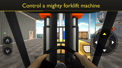 Oil Rig Forklift Simulator 3D screenshot 2