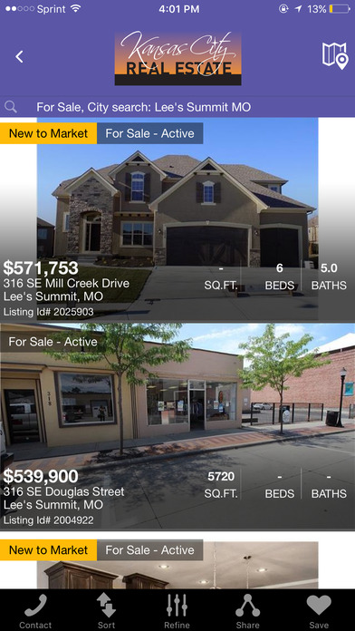 Kansas City Real Estate Search screenshot 2