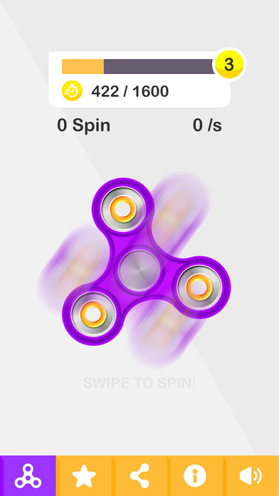 Fidget Spinner - Finger Games Spin screenshot 2