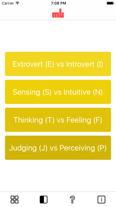 The Personality Types screenshot 3