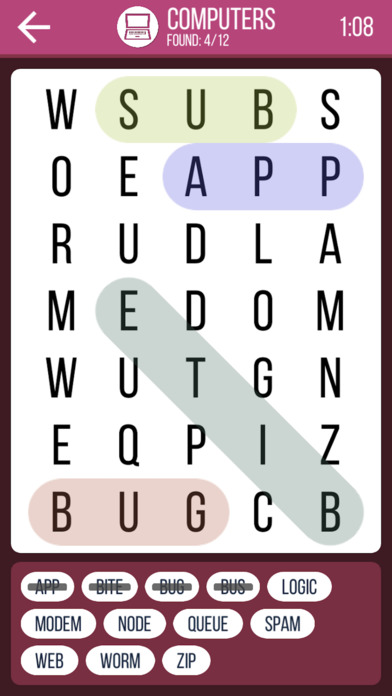 Word Finder - Word search puzzle game screenshot 3