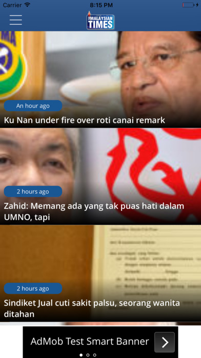 The Malaysian Times screenshot 2